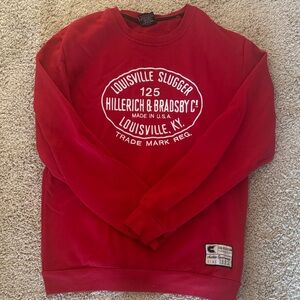 Colosseum Red Crewneck Sweater